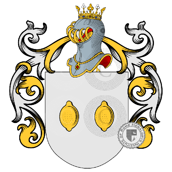 Coat of arms of family Arzate