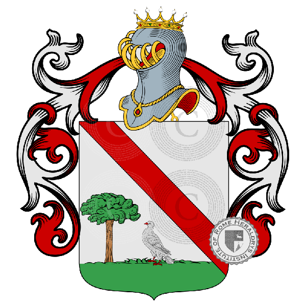 Coat of arms of family Biancardi