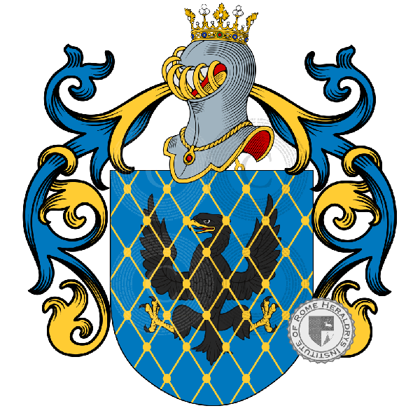 Coat of arms of family Faja