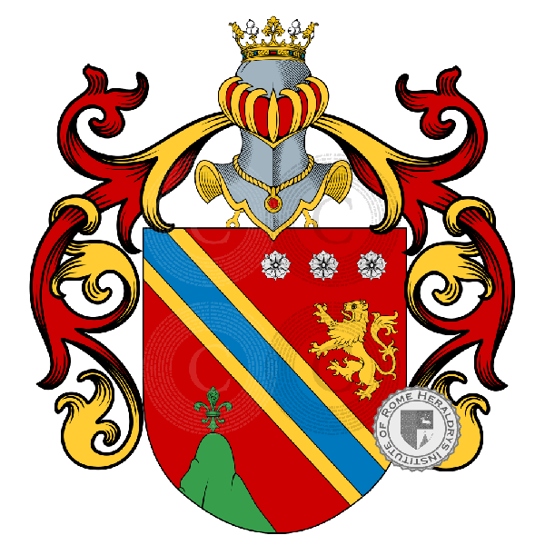 Coat of arms of family Comellas
