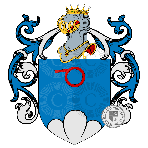 Coat of arms of family Amadio