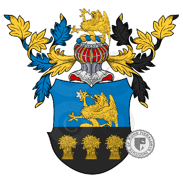 Coat of arms of family Aust