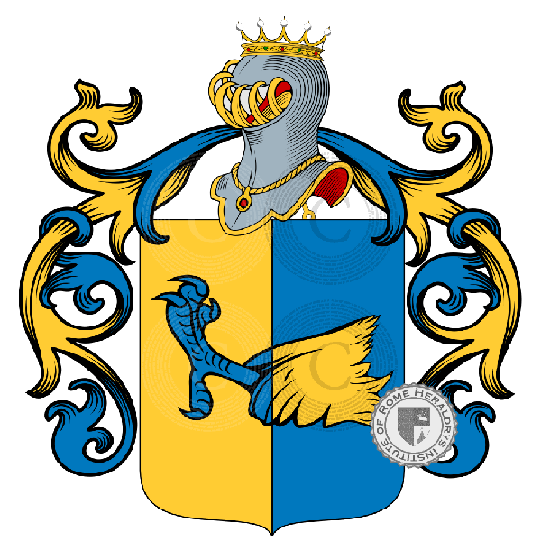 Coat of arms of family Tartaglia
