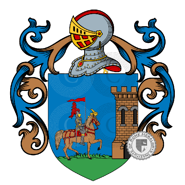 Coat of arms of family Miglionico