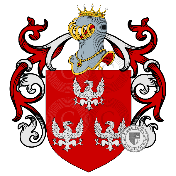 Wappen der Familie Cesani