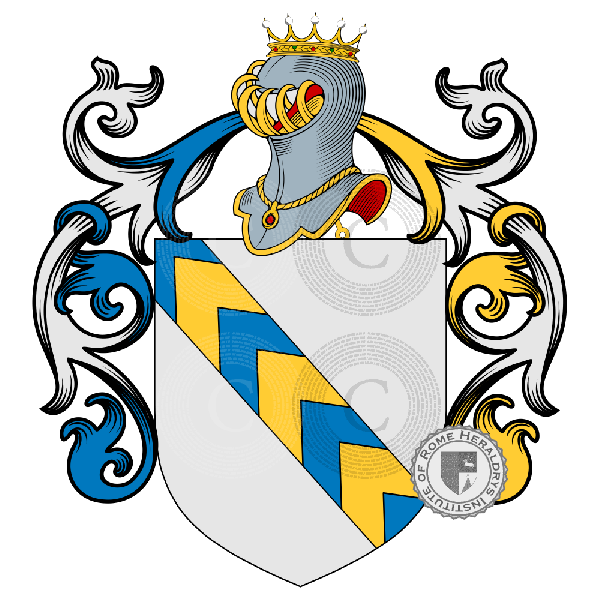 Coat of arms of family Tomassini