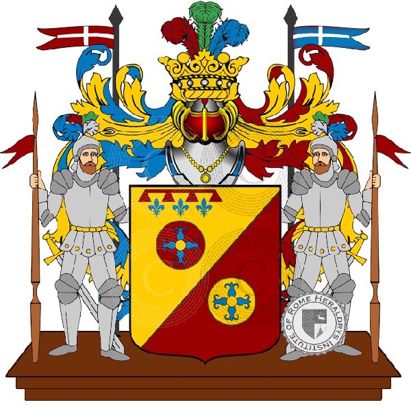 Coat of arms of family Bardini