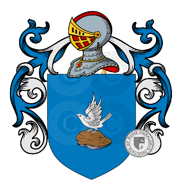 Wappen der Familie Smerghetto