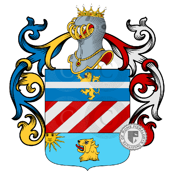 Coat of arms of family Sivieri