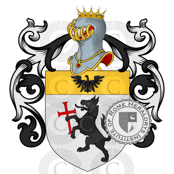 Coat of arms of family Lupati