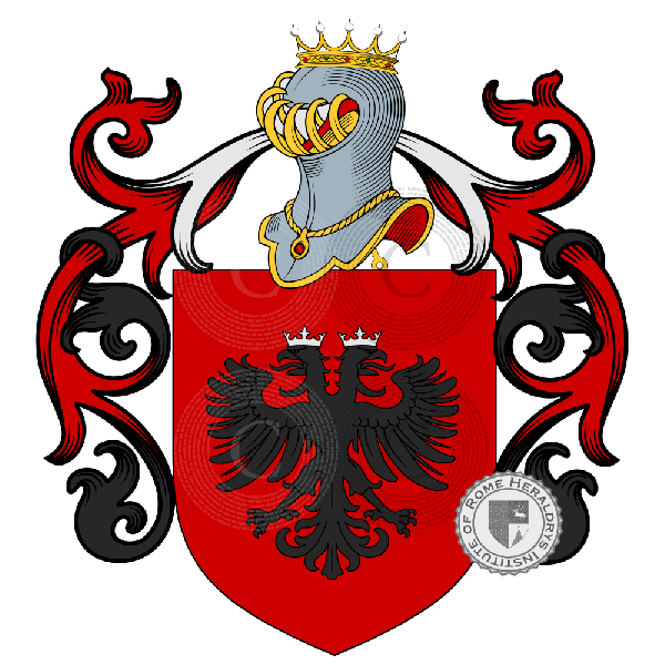Wappen der Familie Lupato