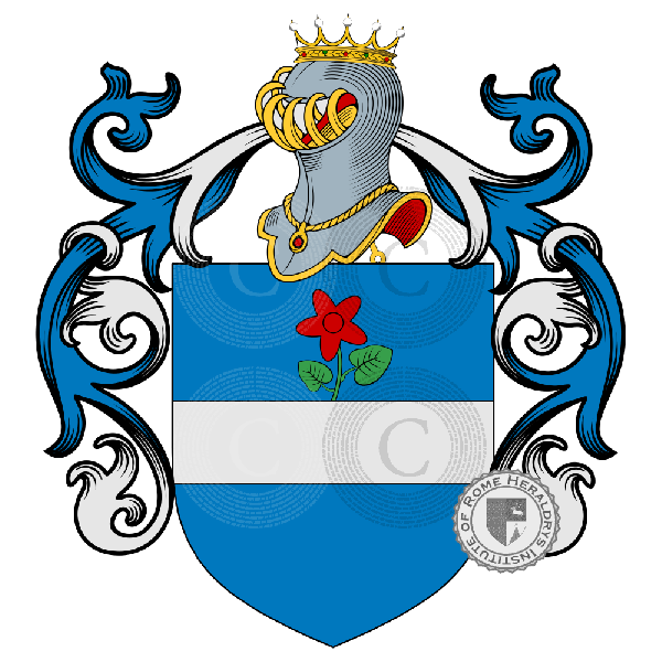 Coat of arms of family Fiorini