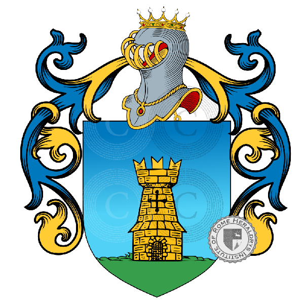 Coat of arms of family Seraglii