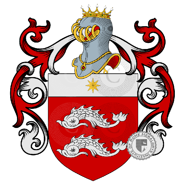 Coat of arms of family Flamini