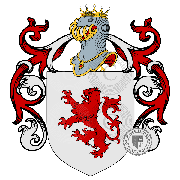 Coat of arms of family Martignaghi