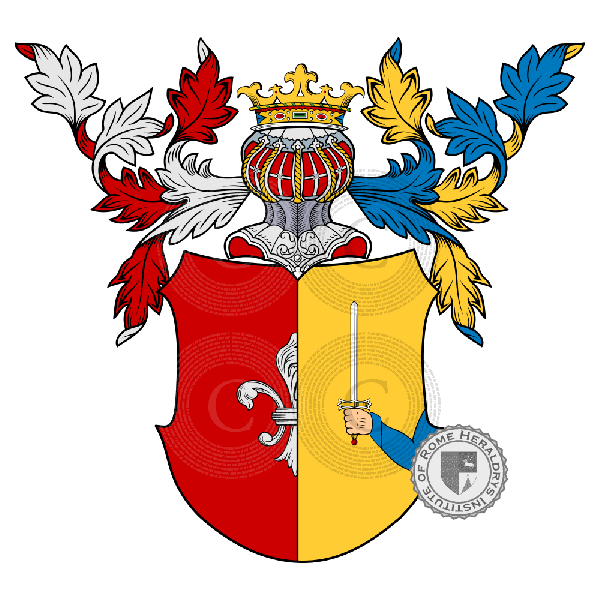 Coat of arms of family Olsen