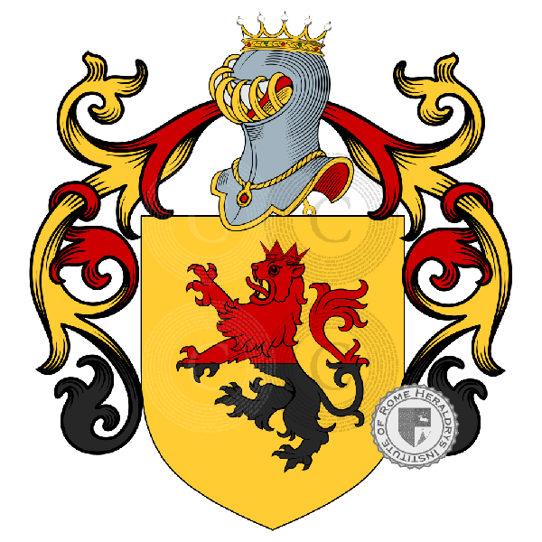 Wappen der Familie Pavese