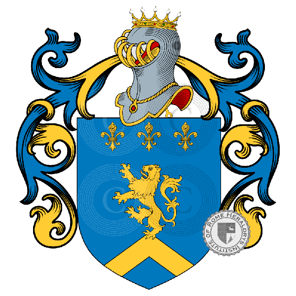 Coat of arms of family Feruglio