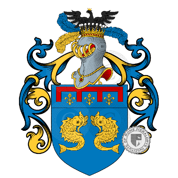 Coat of arms of family Atticonti