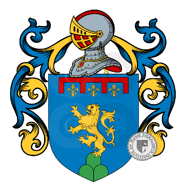 Coat of arms of family Tomasij