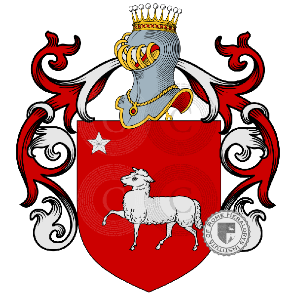 Wappen der Familie Sergi