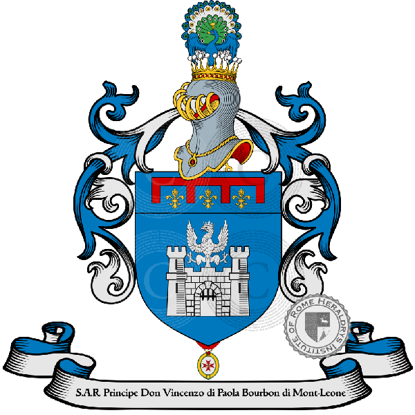 Coat of arms of family di Paola