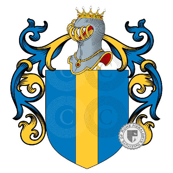 Wappen der Familie Varie famiglie.