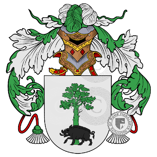 Wappen der Familie Pedròn