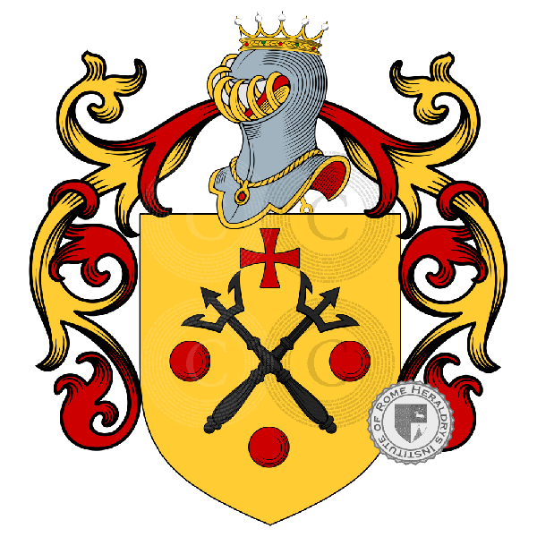 Coat of arms of family Massi
