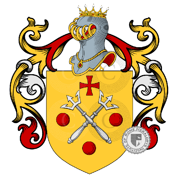 Coat of arms of family Massi