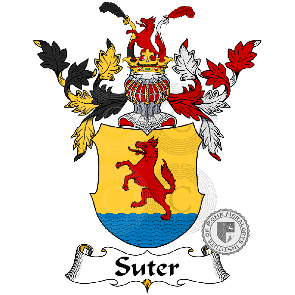 Wappen der Familie Suter