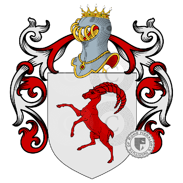 Wappen der Familie Cuppi