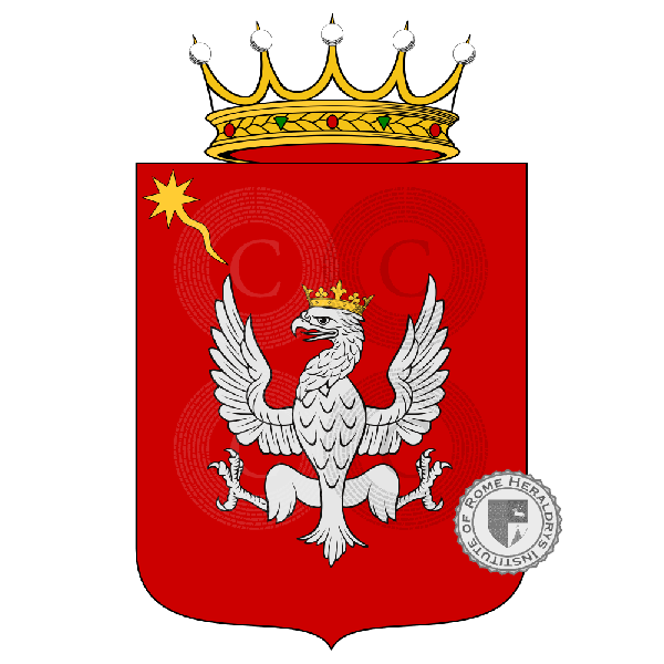 Coat of arms of family Camporeali