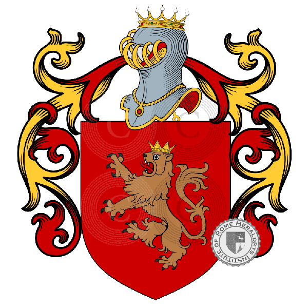 Coat of arms of family Bifaro