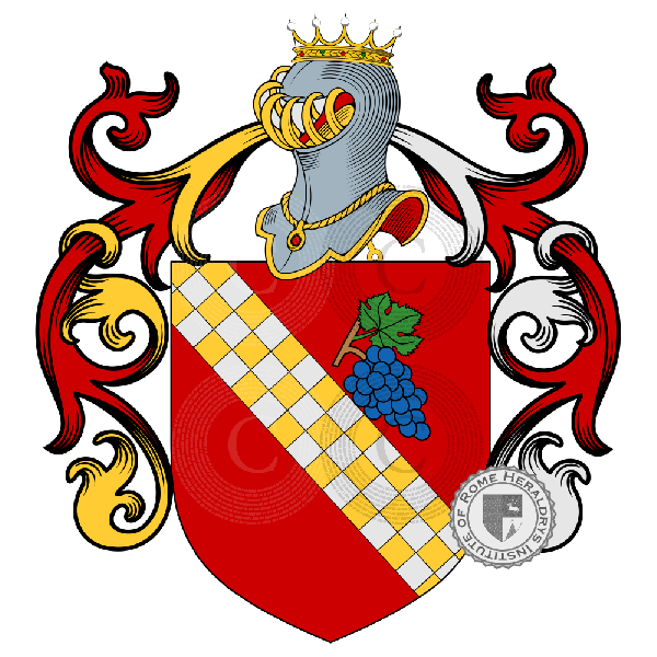 Coat of arms of family Vignoli