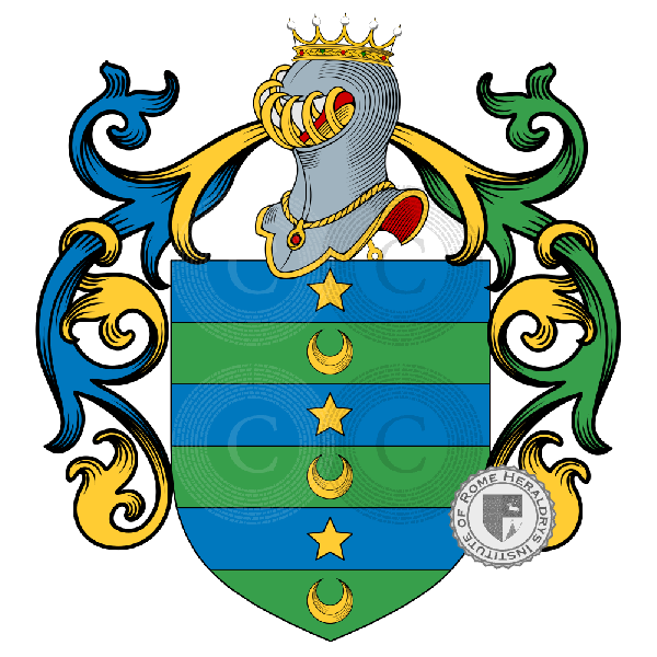 Coat of arms of family Sichenze