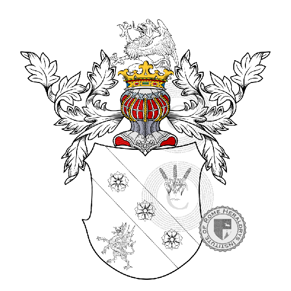 Coat of arms of family Mittelstädt