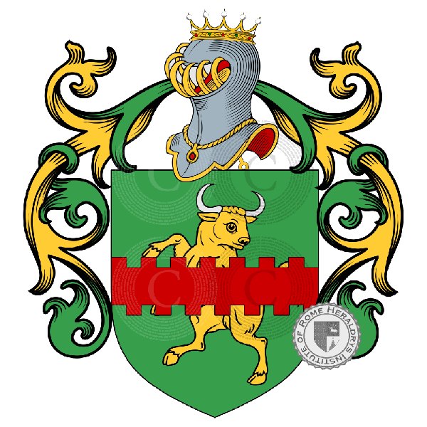 Wappen der Familie Montagna