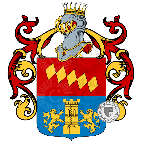 Wappen der Familie Lentini