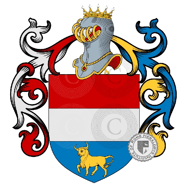 Coat of arms of family Manzi Fè