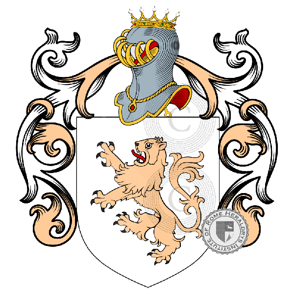 Coat of arms of family Frediani