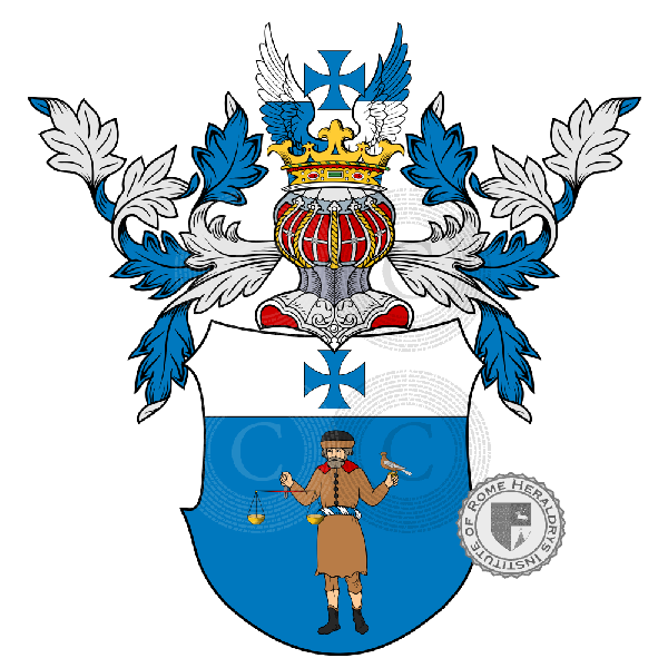 Coat of arms of family Trotz