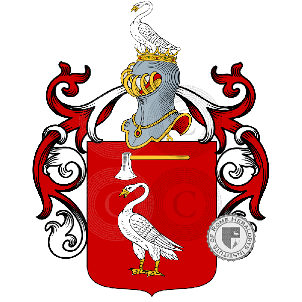 Wappen der Familie Carcano Orrigoni