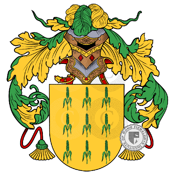 Coat of arms of family Jardon