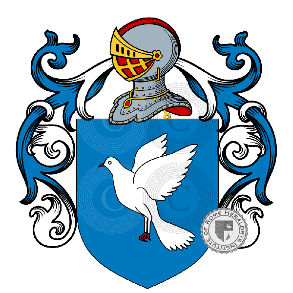 Coat of arms of family Mastromartino