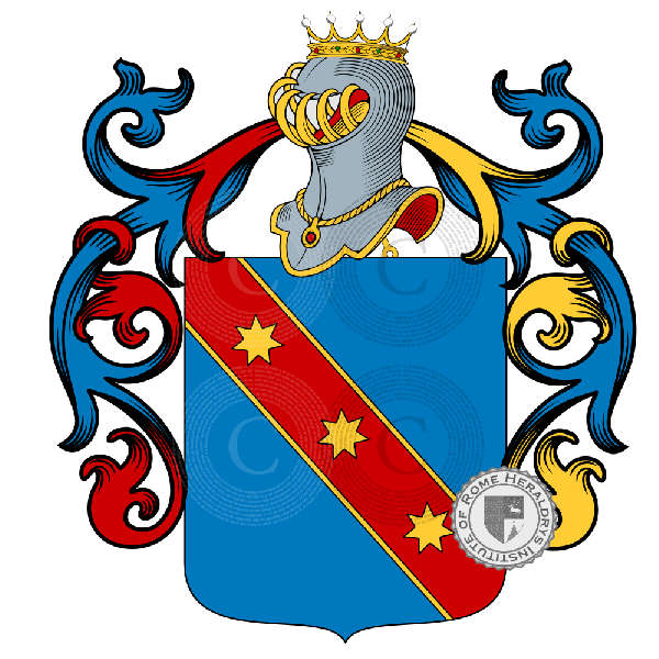 Coat of arms of family Tonin