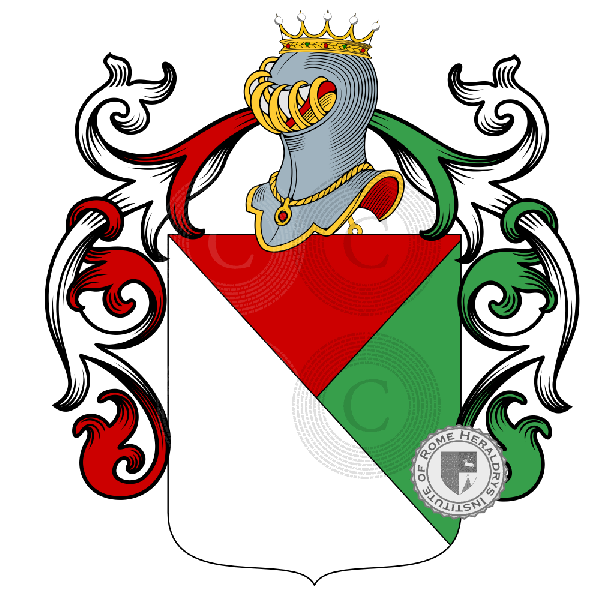 Coat of arms of family Tonini