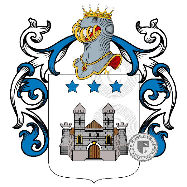 Coat of arms of family Bosa