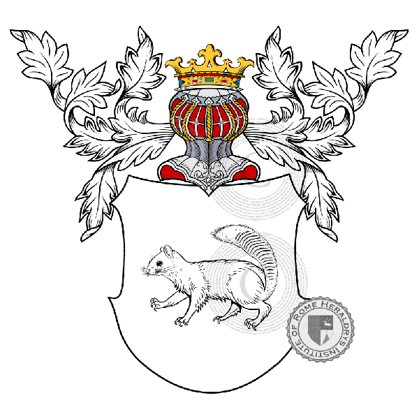 Coat of arms of family Stenweg
