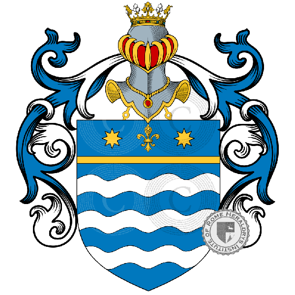 Wappen der Familie Honorati